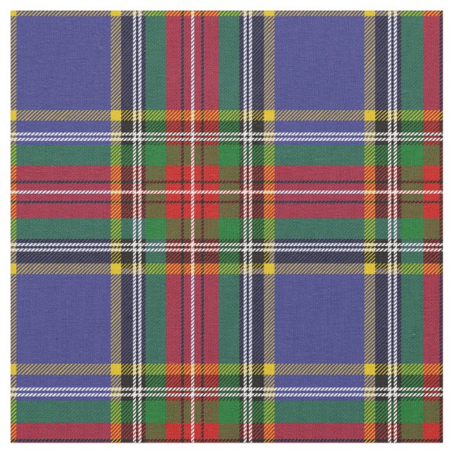 Macbethtartan-Druck Stoff (Nahaufnahme)