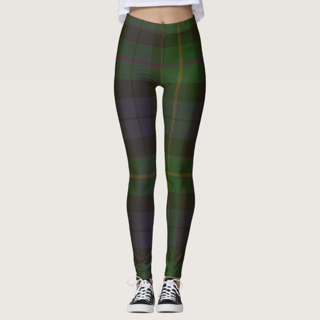 MacBride Tartan-Clan kariert Leggings (Vorderseite)
