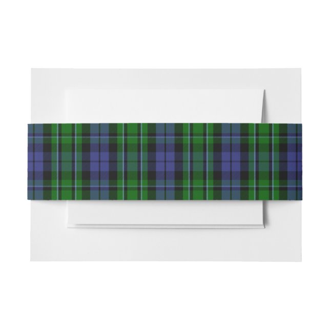 MacCallum Scottish Tartan Belly Band (Vorderseite Beispiel)