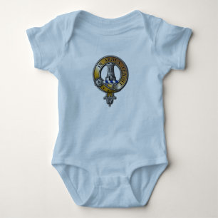 MacCallum Wappen Abzeichen Baby Strampler