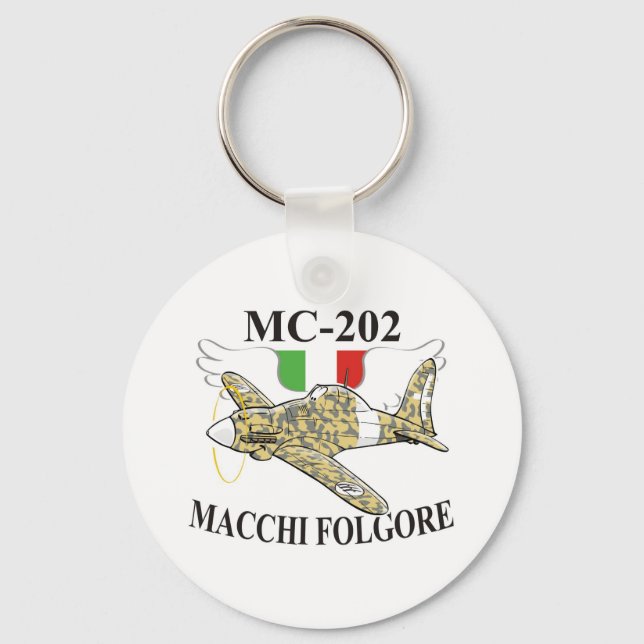 macchi mc-200 folgore schlüsselanhänger (Vorderseite)