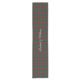 MacClain Clan Tartan Kariert Table Runner Kurzer Tischläufer
