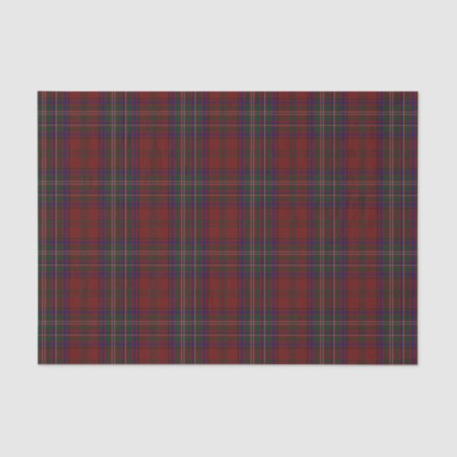 MacClure Tartan-kariertes Seidenpapier (Vorderseite)