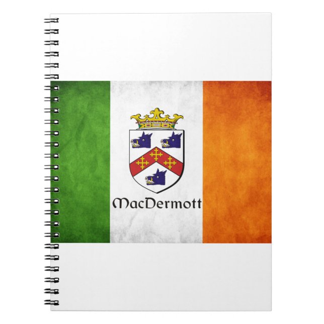 MacDermott Irish Notizblock (Vorderseite)