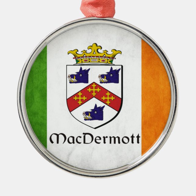 MacDermott Irish Ornament Aus Metall (Vorne)
