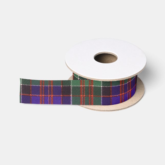 Macdonald Clanranalld karierten schottischen Satinband (Spule)