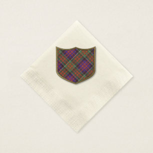 Macdonald Clanranalld karierten schottischen Serviette