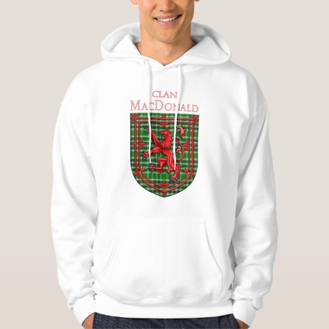 MacDonald of the Isles Ancient Tartan Hoodie (Vorderseite)