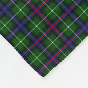 MacDonald Of The Isles Clan Tartan Fleecedecke
