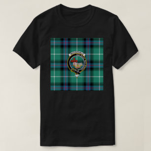 MacDonald Scottish Tartan und Clan-Abzeichen T-Shi T-Shirt