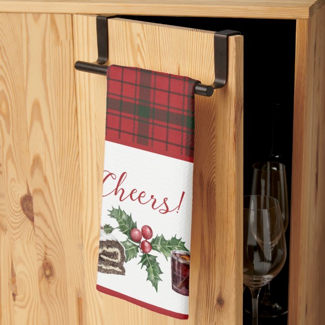 MacDonald Sleet Modernes Original Tartan Geschirrtuch (Drittel gefaltet)