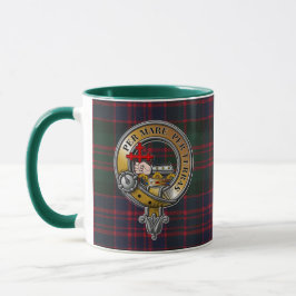 MacDonald Tartan & Abzeichen Tasse