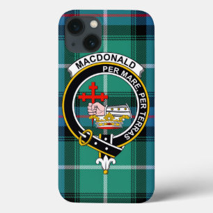 MacDonald Tartan, Badge & Crest Handyhülle Case-Mate iPhone Hülle