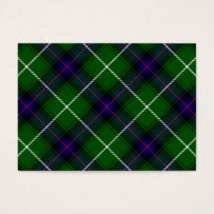 MacDonald tartan bleu vert plaid