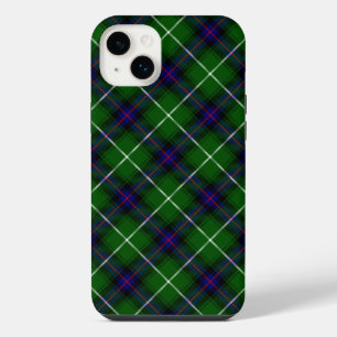 MacDonald-Tartan grün blau kariert iPhone 14 Plus Hülle
