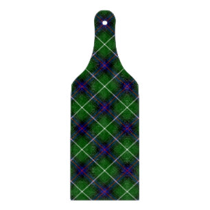 MacDonald-Tartan grün blau kariert Schneidebrett