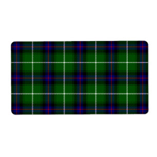 MacDonald Tartan grün kariert