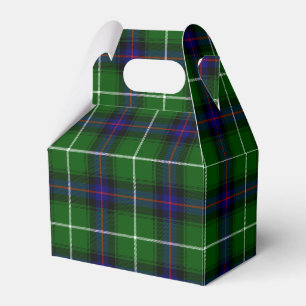 MacDonald Tartan grün kariert Geschenkschachtel