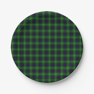 MacDonald Tartan Pappteller