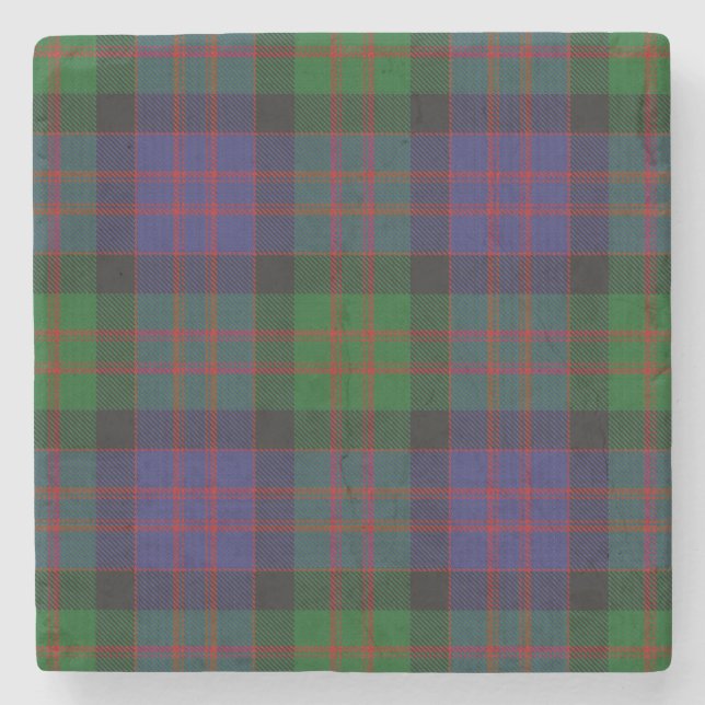 MacDonald Tartan Steinuntersetzer (Vorderseite)