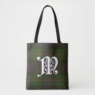 MacDonell Clan Tartan Monogram Tasche