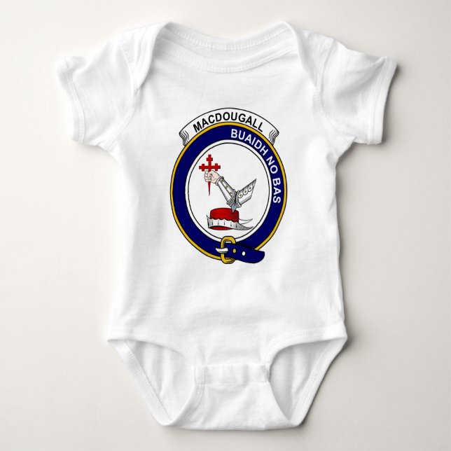 MacDougall Clan-Abzeichen Baby Strampler (Vorderseite)