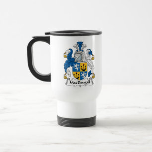 MacDougall Familienwappen Reisebecher