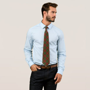 MacDougall Modern Clan Tartan Karomuster Krawatte