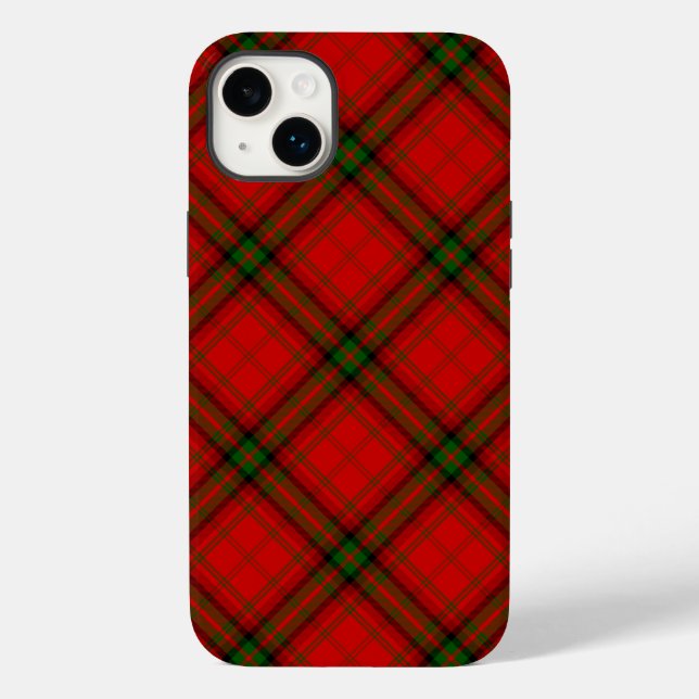 MacDougall Tartan rot kariert Case-Mate iPhone 14 Plus Hülle (Rückseite)