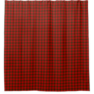 MacDougall Tartan rot kariert Duschvorhang