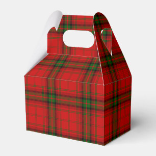 MacDougall Tartan rot kariert Geschenkschachtel