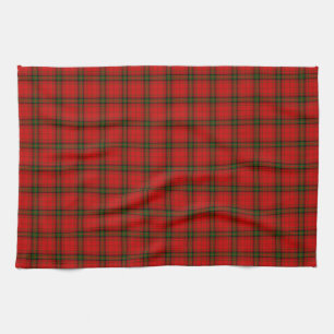 MacDougall Tartan rot kariert Handtuch
