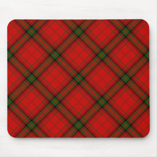 MacDougall Tartan rot kariert Mousepad (Vorne)