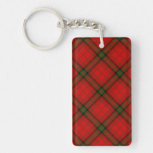 MacDougall Tartan rot kariert Schlüsselanhänger