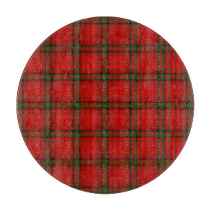 MacDougall Tartan rot kariert Schneidebrett