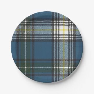 MacDowall Tartan-Papier-Party-Teller Pappteller