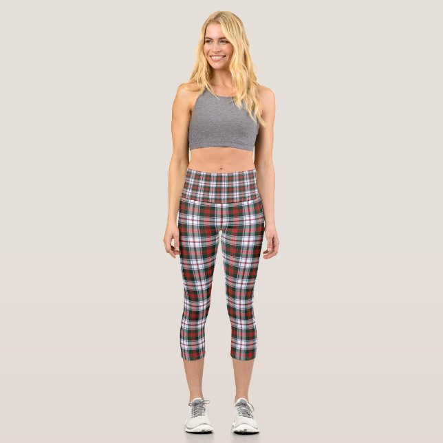 MacDuff Dress Modern Tartan Kariert Capri Leggings (Vorderseite)