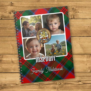 MacDuff Familien-Fotocollage Notizblock