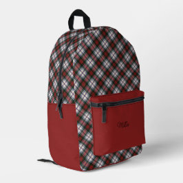 MacDuff Scottish Clan Tartan Bedruckter Rucksack