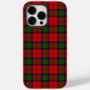 MacDuff-Tartan rot grün kariert Case-Mate iPhone 14 Pro Max Hülle