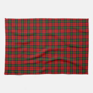 MacDuff Tartan rot kariert Handtuch