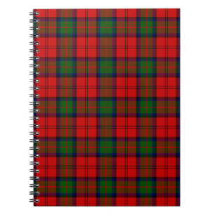 MacDuff Tartan rot kariert Notizblock