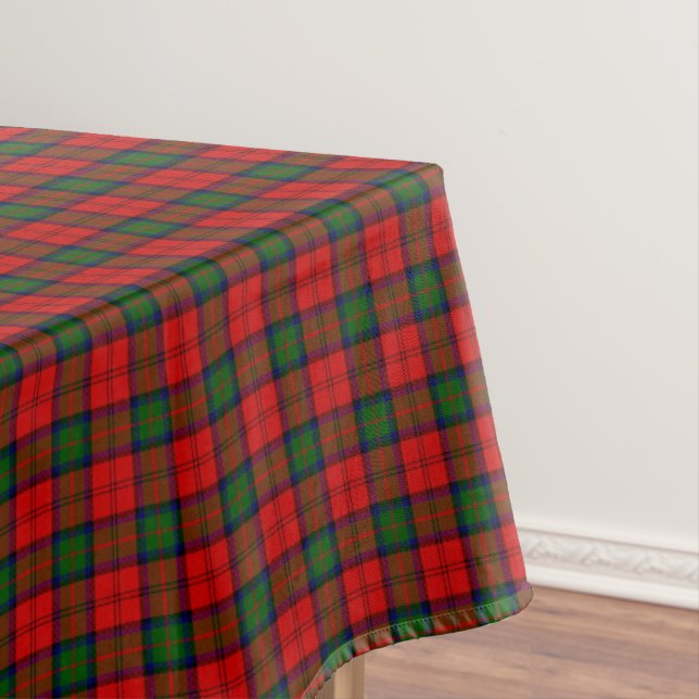 MacDuff Tartan rot kariert Tischdecke (Beispiel)
