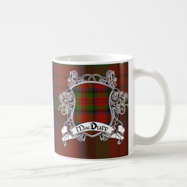 MacDuff Tartan-Schild Kaffeetasse (Rechts)