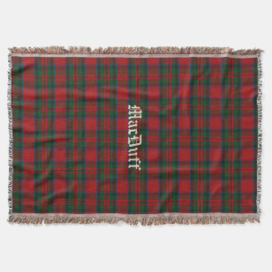 MacDuff Tartankarierte kundenspezifische Decke