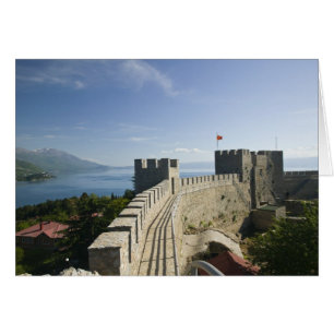 MACÉDOINE, Ohrid. Château de Car Samoil - Château