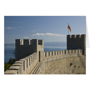 MACÉDOINE, Ohrid. Château de Car Samoil - Château