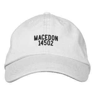 Macedon New York Hat Bestickte Baseballkappe
