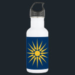 Macedonia Flag Liberty Bottle Edelstahlflasche<br><div class="desc">Add a bold expression of heritage and functionality to your daily hydration with our Macedonia Flag Liberty Bottle, proudly featuring the flag of Macedonia, the historic province of northern Greece! This stylish and eco-conscious bottle showcases the iconic Vergina Sun—an ancient Hellenic symbol deeply rooted in the legacy of Alexander the...</div>