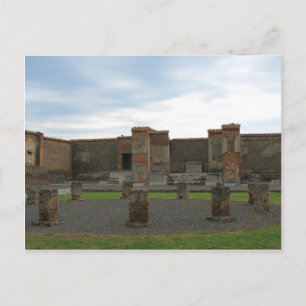 Macellum (Märkte) im antiken Pompeji Postkarte